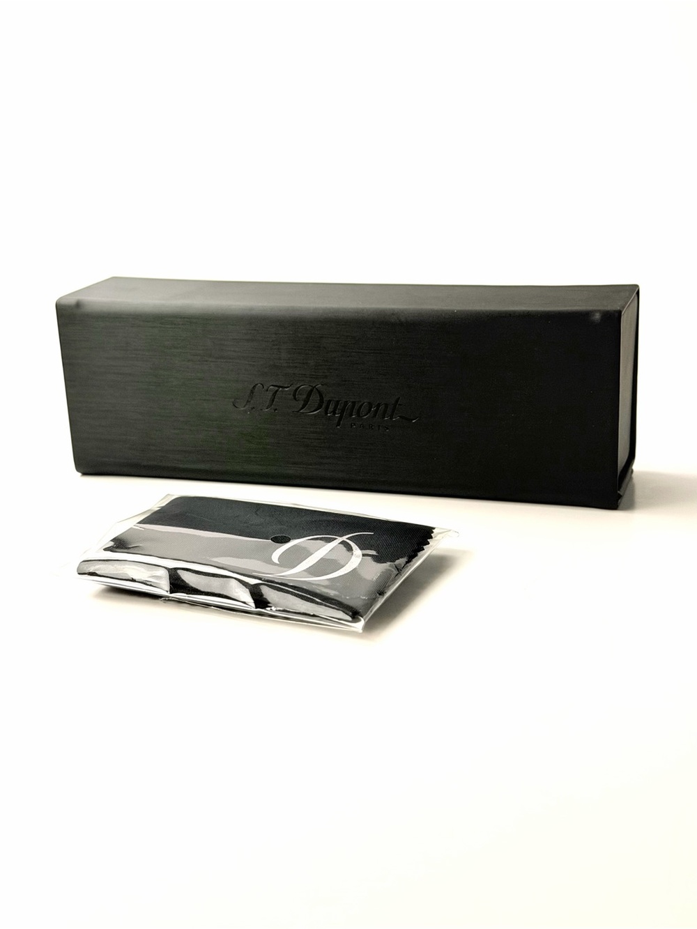 S.T. Dupont Black Accessory Case for Eyeglasses